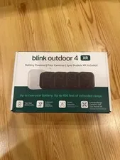 Blink Outdoor 4 XR Four Camera System w/Sync Module XR BRAND NEW Factory Sealed