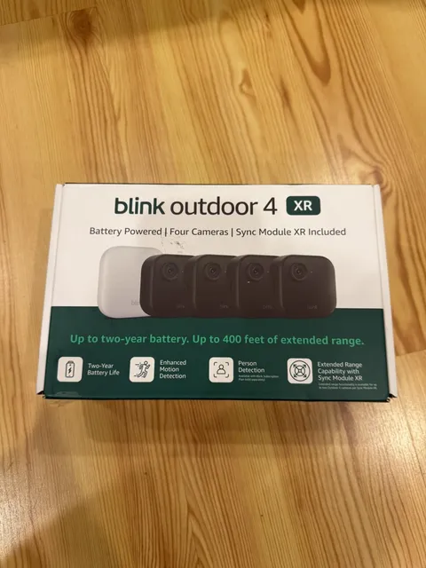 Blink Outdoor 4 XR Four Camera System w/Sync Module XR BRAND NEW Factory Sealed
