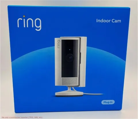 Ring 1080p Indoor Cam (2nd Gen) Security Camera - White - PLUG IN