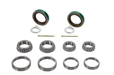 Pack of 2 Trailer Axle Bearings Kit L68149 L44649 2, Brown