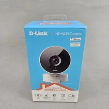D-Link DCS-8010LH HD Wi-Fi Indoor Security Camera - White - New