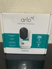 Arlo Indoor Pan Tilt Pet Camera 2K 360 Degree Pan 180 Tilt Plug In