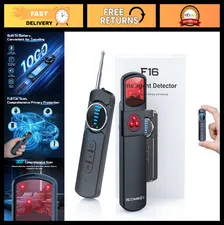 7-in-1 Spy Camera Detector, AI Anti-Spy Finder, Portable RF Signal Scanner for T