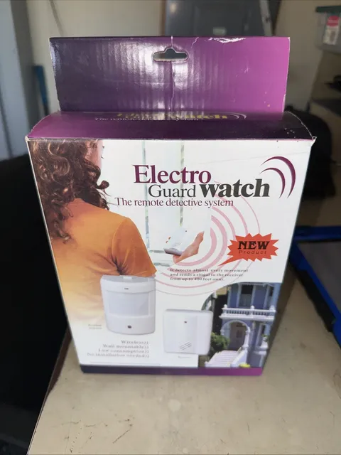 Electro Guard Watch New In Box W Original Box And Instructions Manual