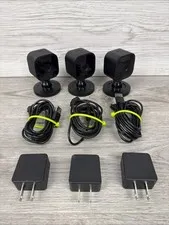3 Blink Mini Indoor Plug-In Live HD Smart Security Cameras—Model BCM00300U