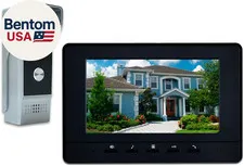 Wired Video Intercom System, 7 Inches Video Doorbell Door Phone System, HD Camer