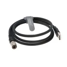 USB Plug To 4 Pin Male Hirose Connector Data Cable Computer Camera