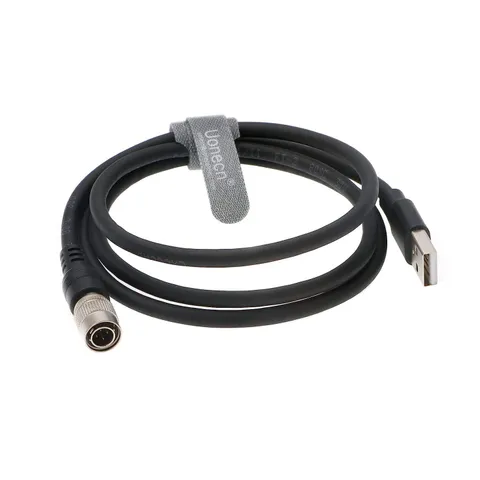 USB Plug To 4 Pin Male Hirose Connector Data Cable Computer Camera