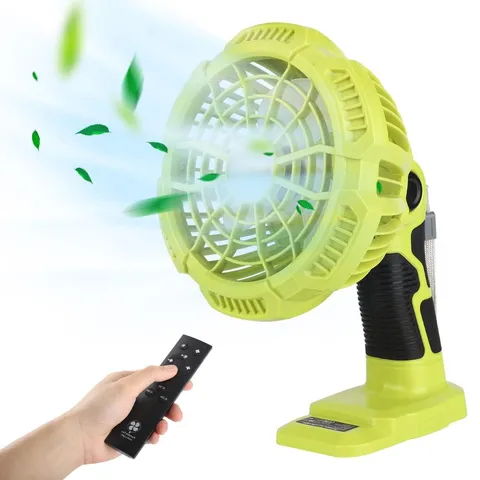 Portable Fan Compatible with Ryobi 18v Battery, Cordless Fans Portable Batter...