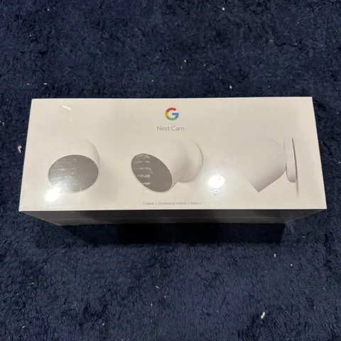 3 Pack Google Nest Cam Battery Outdoor Or Indoor Wireless Security Camera New