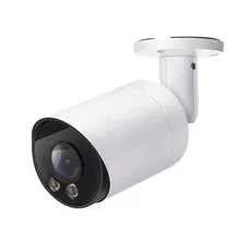 8MP 4K PoE IP Bullet Camera ColorVu Night Vision, Human/Vehicle Detection Mic