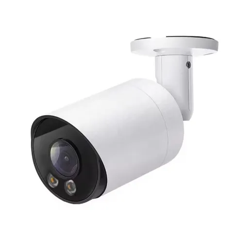 8MP 4K PoE IP Bullet Camera ColorVu Night Vision, Human/Vehicle Detection Mic