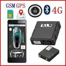 4G GSM Smartphone Two Way Car Alarm System Engine Start Push Button GPS GPRS Lon