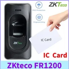 ZKteco FR1200 IP65 biometric Access Control Fingerprint Exit Reader With IC Card