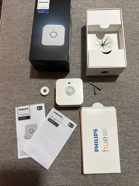 Philips 570977 Hue Motion Sensor - White - Bridge Required -FREE SHIPPING