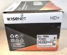 WiseNet HCV-7070RA HD+ 4MP Analog IR Vandal Dome Security Camera Open Box New