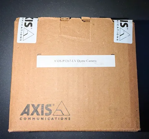 Axis P3267-LV IP/Network Dome Camera, Ethernet RJ-45, Indoor/Outdoor