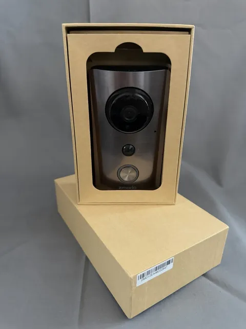 Zmodo ZH-CJAED Greet Smart WiFi Video Doorbell Camera Silver Open Box