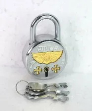 High Quality Heavy Iron Unique Design Lock Stylish Strong 50mm Padlock. i42-79