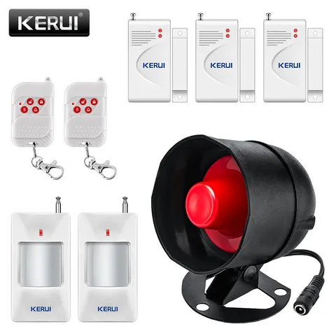 KERUI Alarm Standalone Home Security System Garage Detect Anti-theft Loud Alert