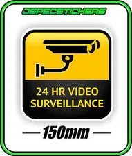 CCTV SECURITY STICKER WINDOW WARNING ALARM HOME BUSINESS VIDEO SURVEILLANCE  2