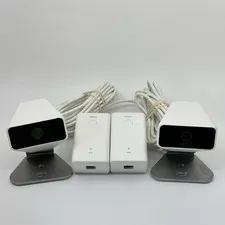 Lot (2) Xfinity XCAM2 SCHC2AEW HD Indoor Outdoor Security Camera w/ XW4 Adapter
