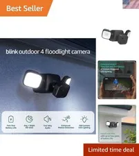 Outdoor 4 Floodlight Camera — Wireless smart security camera, 700 lumens, two...