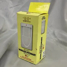 Napco GEM-PIRPET Wireless Gemini PIR Motion Sensor PetSmart Pet Friendly White