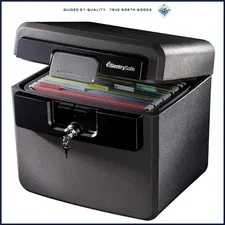 Heavy-Duty Fireproof Safe for Files with Key Control and Waterproof Design