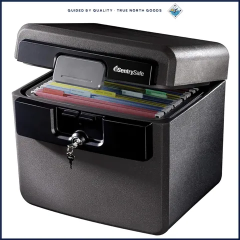 Heavy-Duty Fireproof Safe for Files with Key Control and Waterproof Design