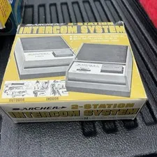 Vintage Radio Shack Archer Two Station Intercom Set, New in box, Cat. # 43-221A