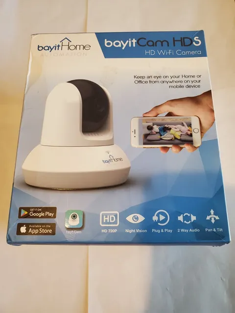 NEW BAYIT BH1970 CAM HDS HD WIFI CAMERA HOME OFFICE WORK BAY IT