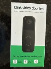 Blink Wireless Video Doorbell 2nd Gen Newest Model Black HD, NEW/SEALED