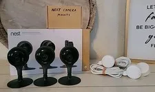 NEST Cam Indoor Smart Security Camera (3 Pack) Model NC1104US