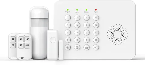 Alarm System,Wireless Home Security Systems with DIY Expandable Door Sensor,Moti