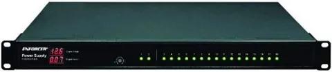 Seco-Larm PH-U1820-PULQ Rack-Mount DC CCTV Power Supply, 18 Outputs, 20 Amps,...