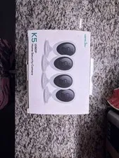 Wansview K5 1080P Indoor Home Security Camera 4-Pack with 64GB MicroSD Cards