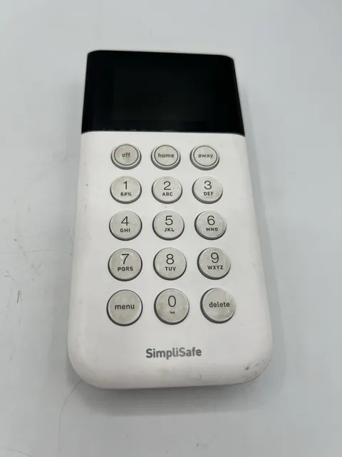 SimpliSafe Home Security System Keypad SSKP3 *POWERS ON*