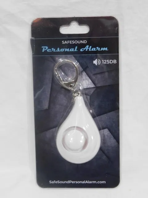 NIP - Safesound Personal Alarm - 125DB - White