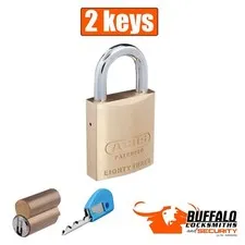 1 Anti pick Restricted Bilock Exclusive/ABUS 8345 Padlock with 2 Bilock key
