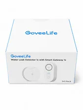 Govee Life Water Leak Detector 1s w/ Smart Gateway 1s IP67 Waterproof