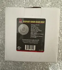 Morris PIR Ceiling Mount Occupancy Sensor 120/277V 40ft White MPN 80552