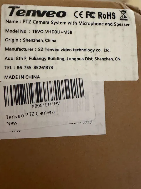 Tenveo All-in-One Conference System 20X PTZ Camera Speakerphone 1080P60 USB HDMI