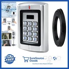 Metal Wired Keypad Access Controller 12-24V Waterproof for Gate Opener Security