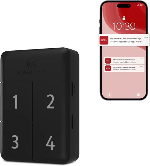 Pro4 Solar Driveway Alarm with App,1/2 Mile Range, Weatherproof Home Security Sy
