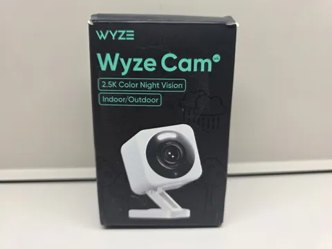 Wyze Cam V4 In/Outdoor Plug-in Smart Security Camera, Wi-fi/2.5k Color Vision