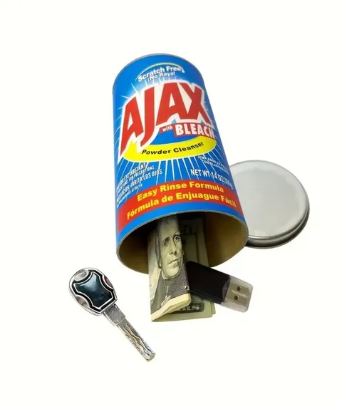 Ajax Diversion Safe Stash Can Screw Lock Hidden Compartment For Valuables