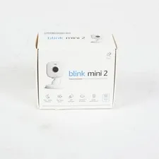 Blink Mini 2 1080p Security Camera with Built-in Mic Digital Camera - New