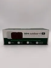Blink Outdoor 4 XR Wireless Security Camera System Extended Range up to 400 feet
