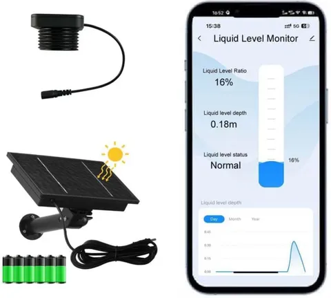 Smart TLC 2326-WF-S Tuya APP Efficient Solar Power Supply Accurate Liquid Level 